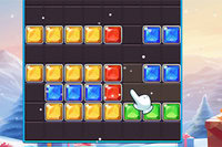 Block Puzzle Frozen Jewels je božično tematska ugankarska igra