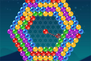 Bubble Around je bubble shooter z zanimivim preobratom