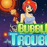 Vsem znana igra Bubble trouble