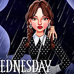 Prepusti se ikoničnemu in očarljivo temačnemu zvezdniškemu slogu Wednesday Addams!