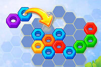 Pametno poveži barve in počisti igralno polje!