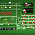 Vrzi kocke v 3D Craps!