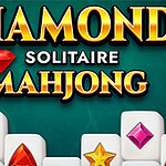 Vstopi v bleščeči svet igre Diamond Solitaire Mahjong!