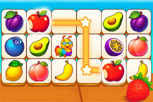 Fruit Connect 3 je barvita miselna igra ujemanja ploščic, polna sočnega sadja
