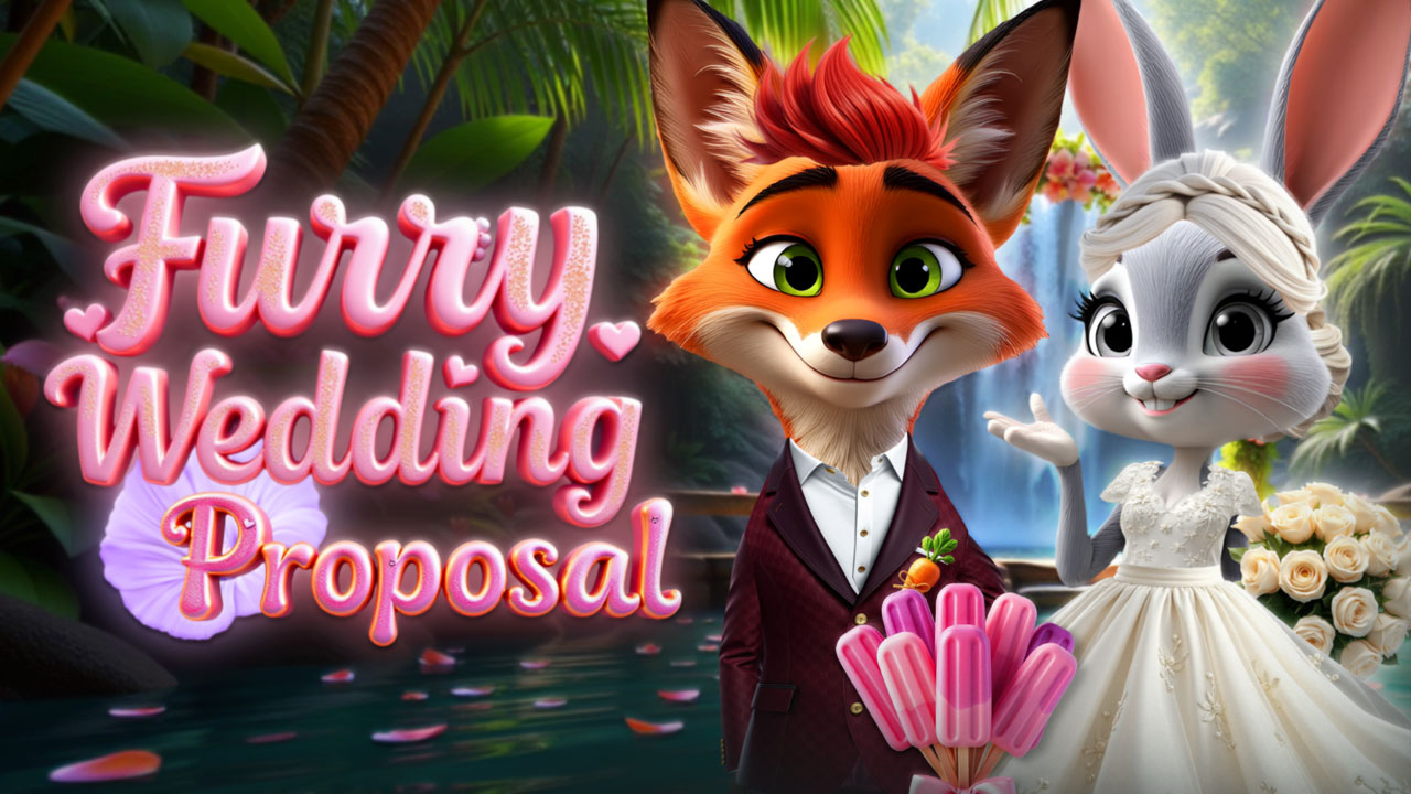 Furry Wedding Proposal 🕹️ Igraj brezplačno na Play123