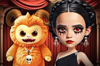 Vstopi v svet gotske mode z Gloomy Princess in njenim prikupnim plišastim
