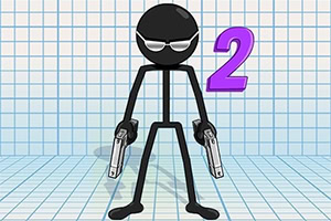 V Gun Fu si stickman, obdan z nasprotniki z vseh strani