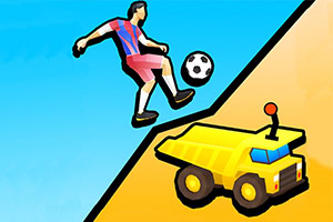 Kick and Ride je fizikalno zasnovana miselna igra, ki vsebuje dva igralna načina.