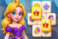 Vstopi v čarobno Kraljevo kraljestvo v igri Kings & Queens Mahjong!