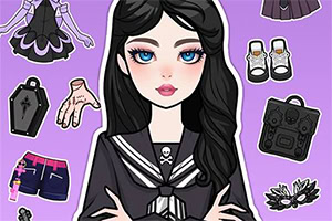 Ustvari čarobne videze v igri Magical Diary: Paper Dress Up