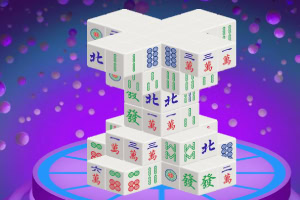 40 nivojev s 3D Mahjong Connect