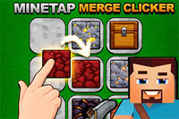 MineTap je igra tipa idle clicker z združevanjem in izdelovanjem