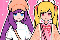 Oblikuj prikupne videze v Paper Doll Diary: Chibi Dolls