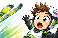 Kako daleč bo pobegnila smučka?