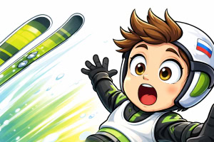 Kako daleč bo pobegnila smučka?