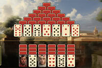 Igraj Pyramid Solitaire v starem Rimu