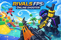 Rivals FPS: Online Shooter je hitra strelska igra s spletnimi bitkami