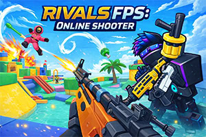 Rivals FPS: Online Shooter je hitra strelska igra s spletnimi bitkami
