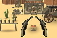 Igraj kot šerif v 3D streljačini na Divjem zahodu, kjer ščitiš zlato na