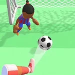 Soccer Dash je nogometna igra, kjer igraš kot žoga