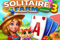 Solitaire Farm Seasons 3 je igra razvrščanja kart Tripeaks z več kot 3400