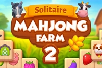 Ujemi ploščice in se zabavaj z različnimi kmetijskimi živalmi v Solitaire