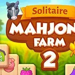 Ujemi ploščice in se zabavaj z različnimi kmetijskimi živalmi v Solitaire Mahjong Farm 2!