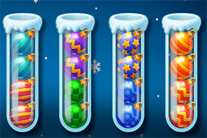 Sorting Xmas Balls je prijetna zimska miselna igra, v kateri lepo razporediš pisane božične krogle