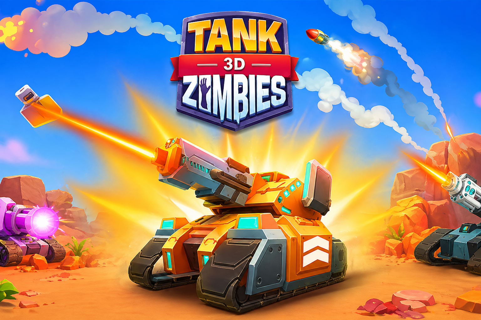 Tank Zombies 3D 🕹️ Igraj brezplačno na Play123