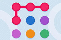 Two Dots Remastered je logična igra z mnogimi zanimivimi nivoji