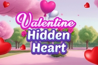 2D ugankarska igra, kjer moraš najti in izbrati vsa skrita srca