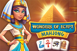 Wonders of Egypt Mahjong te popeljejo v mistični svet starega Egipta v tej povsem novi igri Solitaire Mahjong